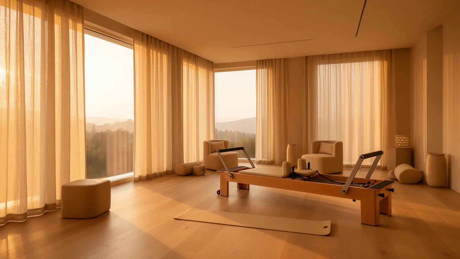 FLUX Studio - Ambiente sereno de pilates e yoga